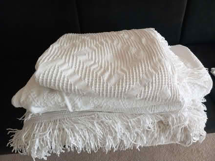 Photo of free White throws/bedspreads (Saltdean BN2) #1