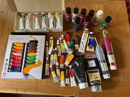 Photo of free Acrylic paints (Millend OX7) #1