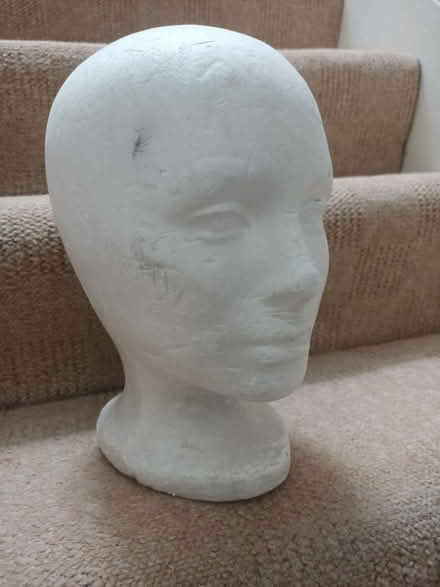 Photo of free Polystyrene mannequin head (AB25) #1