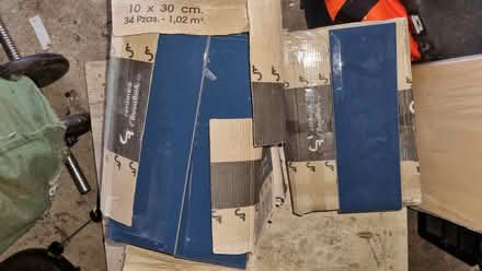 Photo of free Blue metro tiles (Old Bletchley MK3) #2