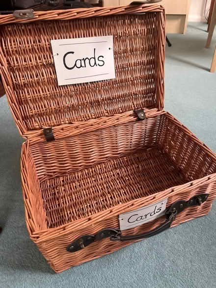 Photo of free Wicker Basket Hamper (Wokingham RG41) #2
