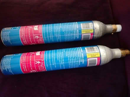 Photo of free Sodastream gas canister (Newbiggin on Lune CA17) #2