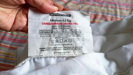Photo of free Double and small double duvets (Mowleaze, Barwick) #3