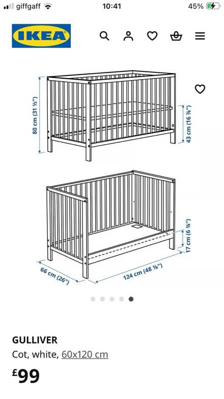 Photo of free Cot (N3 finchley central) #2
