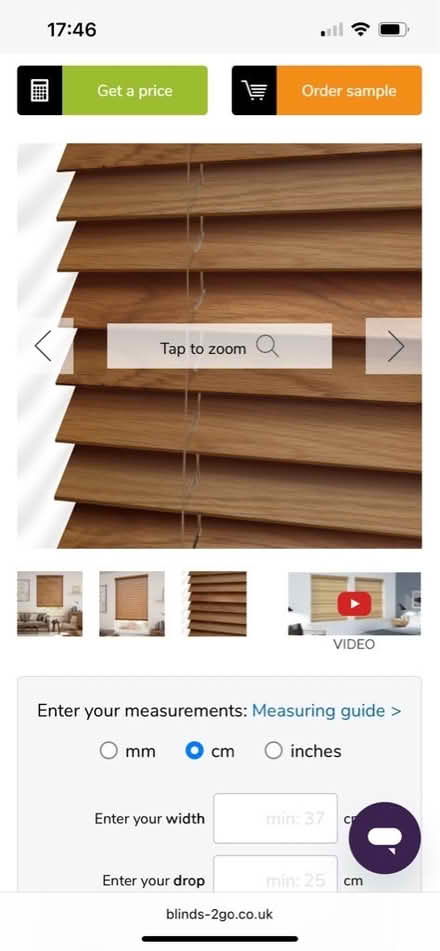 Photo of free Wooden slat blind (Harwell OX11) #2