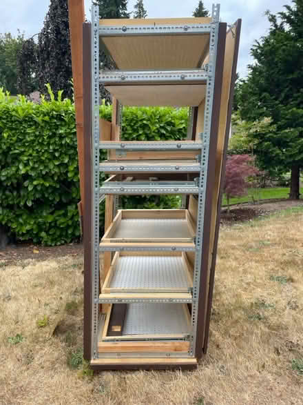 Photo of free Shelving with pullout drawers (8627 200th street SW) #2