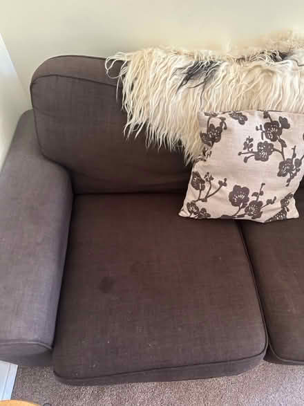 Photo of free Chocolate Brown 2 Seater sofa (Broxbourne EN10) #3