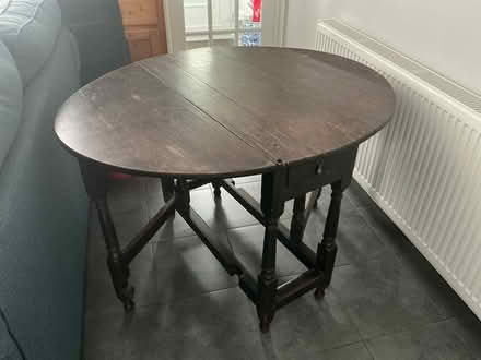 Photo of free Oak gate leg table (Martham, Great Yarmouth) #1