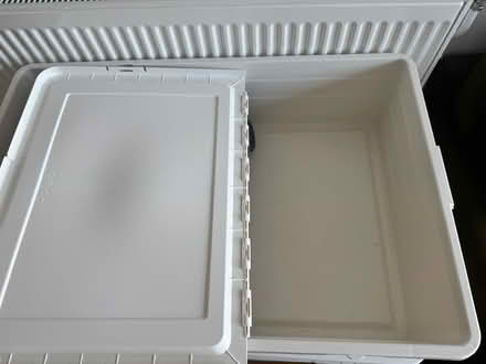 Photo of free 4 IKEA SOCKERBIT storage boxes (EC1N) #1