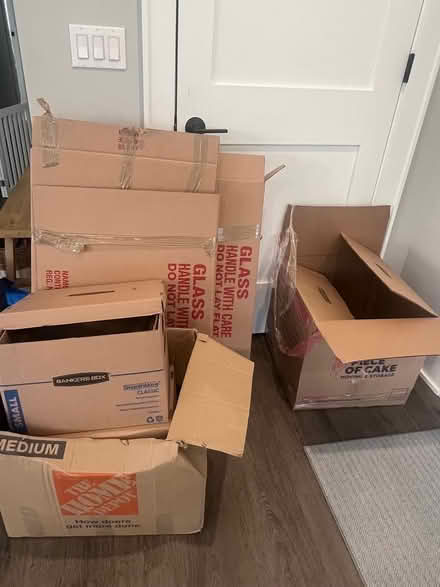 Photo of free Moving boxes and moving blankets (Morristown) #1