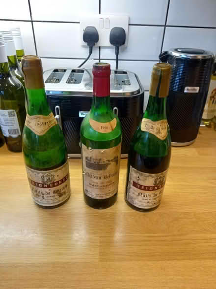 Photo of free Vintage bottles of wine (Roundhill area brighton) #1