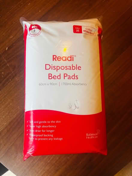 Photo of free Disposable bed pads (Saint Cross SO23) #1