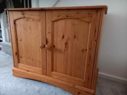Photo of free Pine floor standing cupboard (Chesham HP5) #1