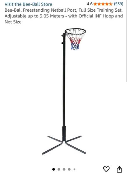 Photo of free Netball hoop and stand (Wood Green) #2