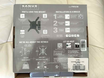 Photo of free TV Wall Mount Bracket (Grove OX12) #1