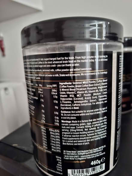 Photo of free Endless Protein Coffee (RRP £60) (Caversham RG4) #3