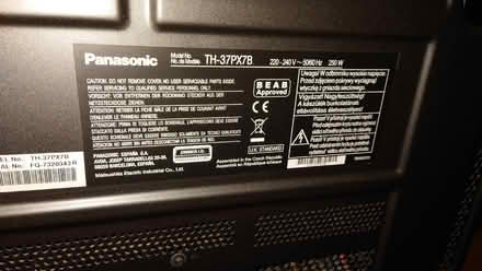 Photo of free Panasonic Viera 37" TV and Glass Stand (Newton Hill WF1) #4