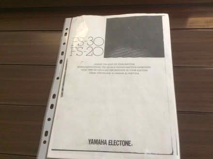 Photo of free A Yamaha Organ (GU34) #3