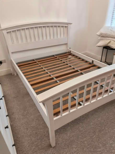 Photo of free King Size Bed frame (Greasby) #1