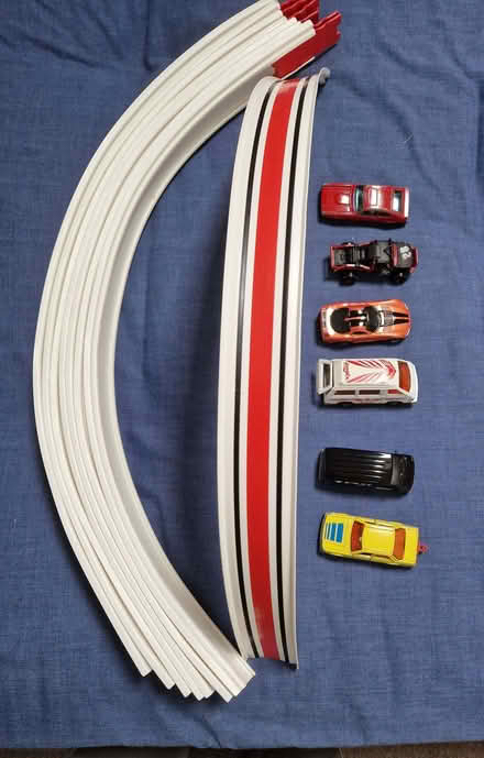 Photo of free Childs slot together race track and cars (Oakington CB24) #1