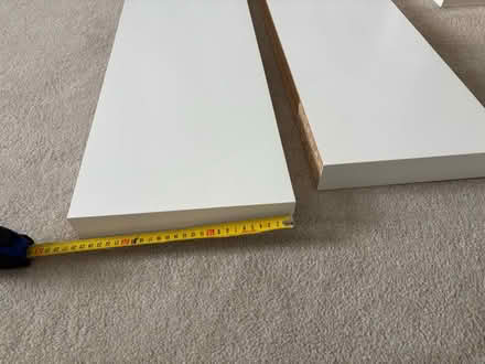 Photo of free White IKEA Lack shelves (Beckenham BR3) #2