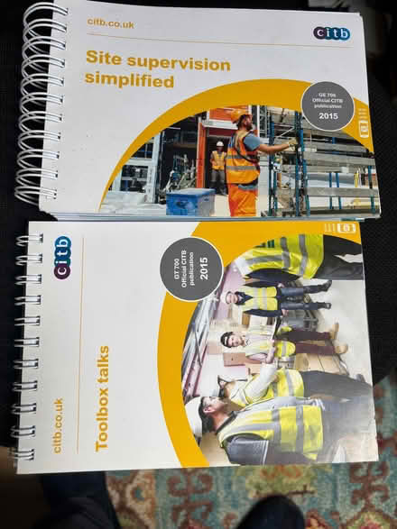 Photo of free CITB Site safety supervisors manuals (Sizergh LA8) #1