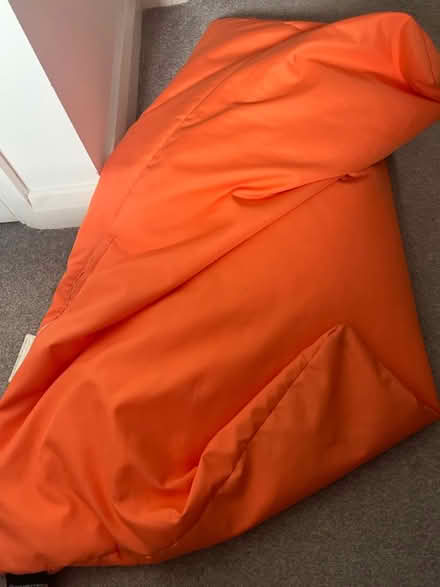 Photo of free Orange bean bag (Carlton NG4) #1