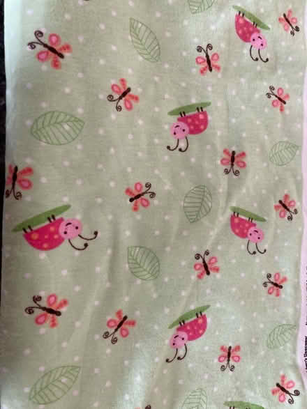 Photo of free Ladybug flannel fabric (Sunnyvale near Ortega Park) #1