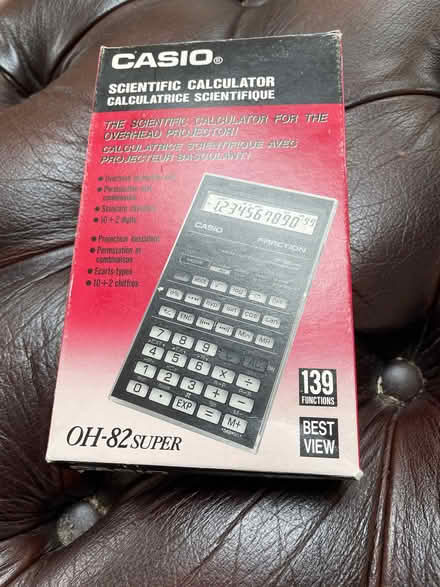 Photo of free Casio Calculator for OHP/visualiser. (Oakfield SG4) #1