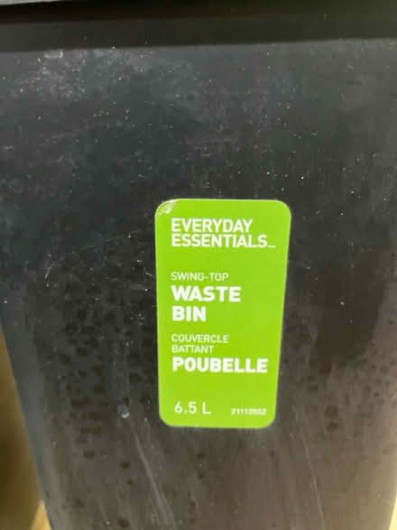 Photo of free Two Plastic Garbage bins (Hintonburg) #2