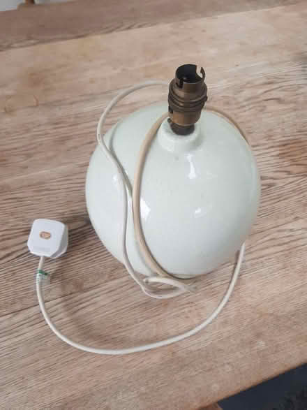 Photo of free Ceramic lamp base (Northfields, Ealing W5) #1