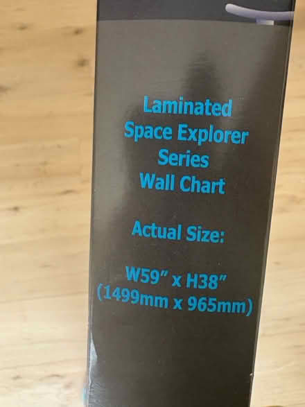 Photo of free Large solar system wall chart (Swansea) #2