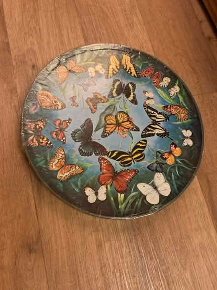Photo of free Circular butterflies jigsaw (Clapham MK41) #1