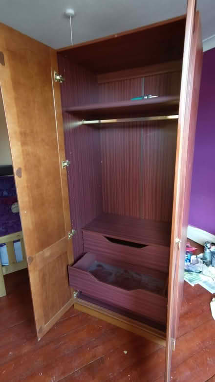 Photo of free Large wardrobe with drawers (Middleton in Teesdale DL12) #2