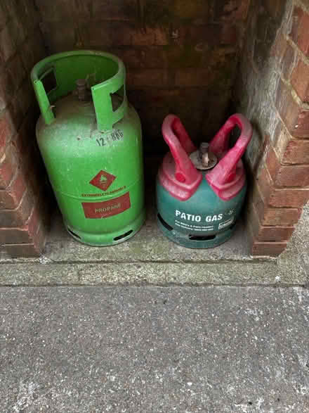 Photo of free Empty gas bottles (Hastings) #1