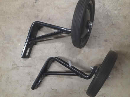 Photo of free Wheels on metal brackets (Brundall) #1