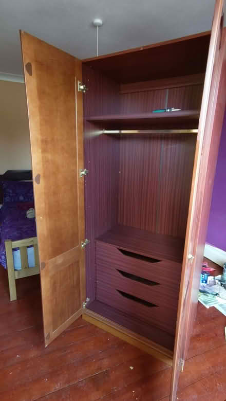 Photo of free Large wardrobe with drawers (Middleton in Teesdale DL12) #1