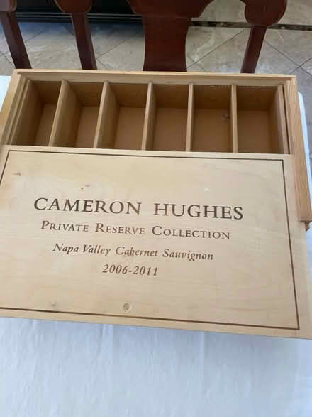 Photo of free Wooden wine storage box (Pleasanton, Ca) #1