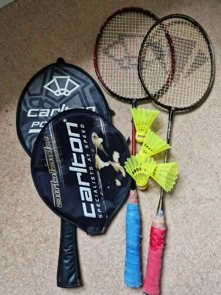 Photo of free 2 Carlton badminton racquets (Bradford on Avon BA15) #1