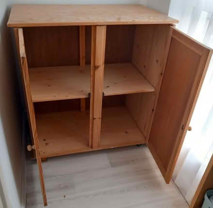 Photo of free Wooden cupboard (Barry CF62) #2