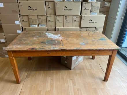 Photo of free Workshop/arts/crafts tables (Portslade by Sea BN41) #3