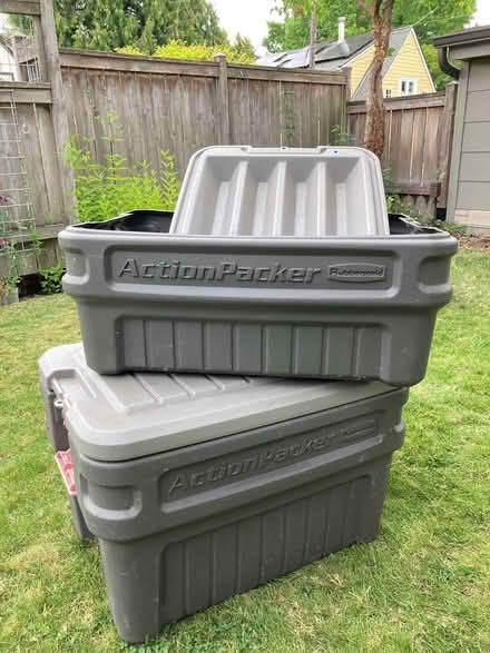 Photo of free ActionPacker Storage/Travel Totes (Ravenna/Maple Leaf) #1