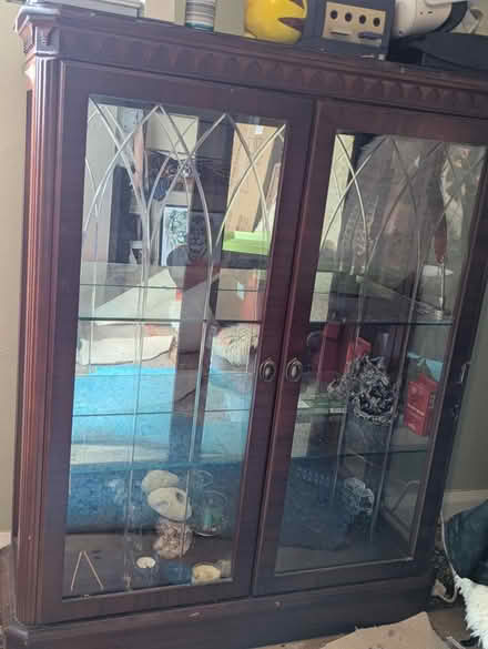 Photo of free Glass display cabinet (Bradford on Avon BA15) #1
