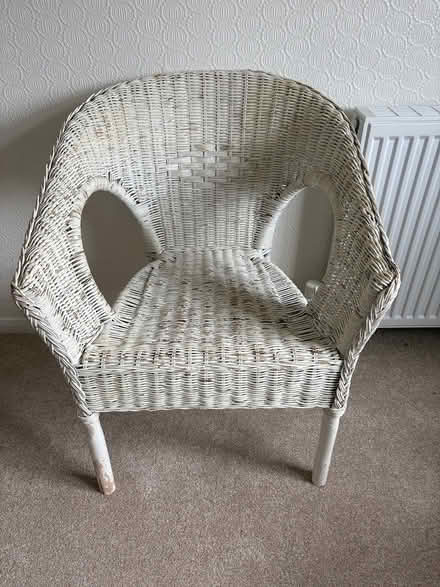 Photo of free Wicker chair (ST14) #1
