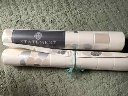 Photo of free 2 rolls of Bathroom Wallpaper (Cottingham HU16) #1