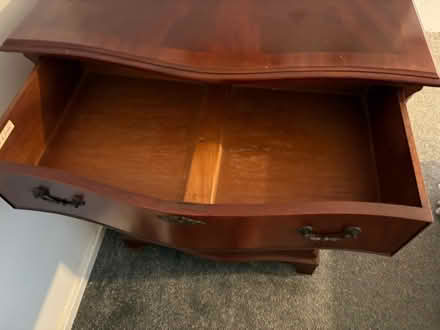 Photo of free Shaw of London mahogany chest of drawers (Seal TN15) #4