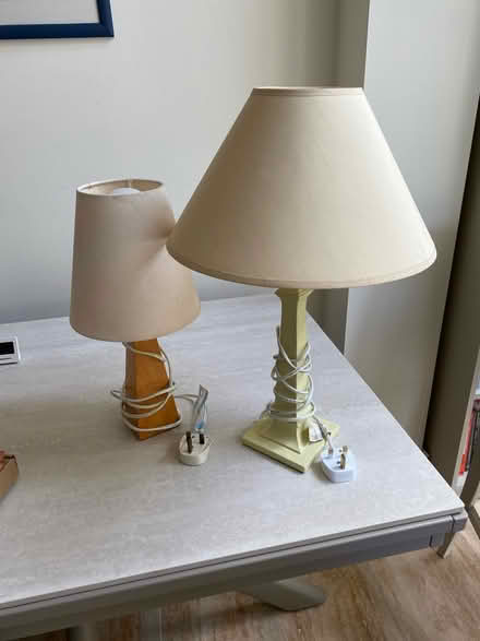 Photo of free Table lamps (Sandycove) #1