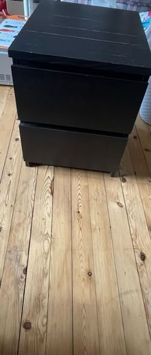 Photo of free IKEA Malm brown bedside table (Lauriston EH3) #1