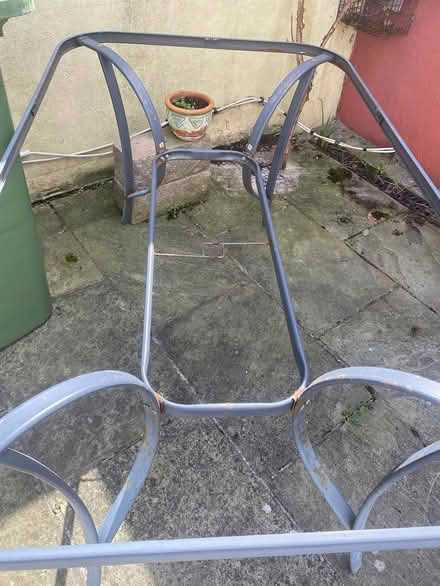 Photo of free Garden table frame and plant pot (Sandyford) #2