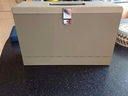 Photo of free Portable grey filing box (Steyning BN44) #2